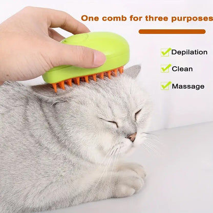 3 in 1 Steamy Pet Brush Pro