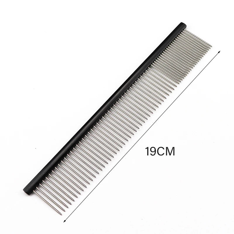 Light Aluminum Pet Comb 6 Colors Optional