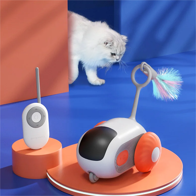 Interactive Smart Cat Car Toy