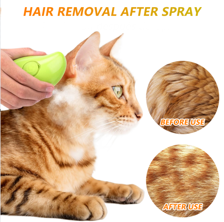 3 in 1 Steamy Pet Brush Pro