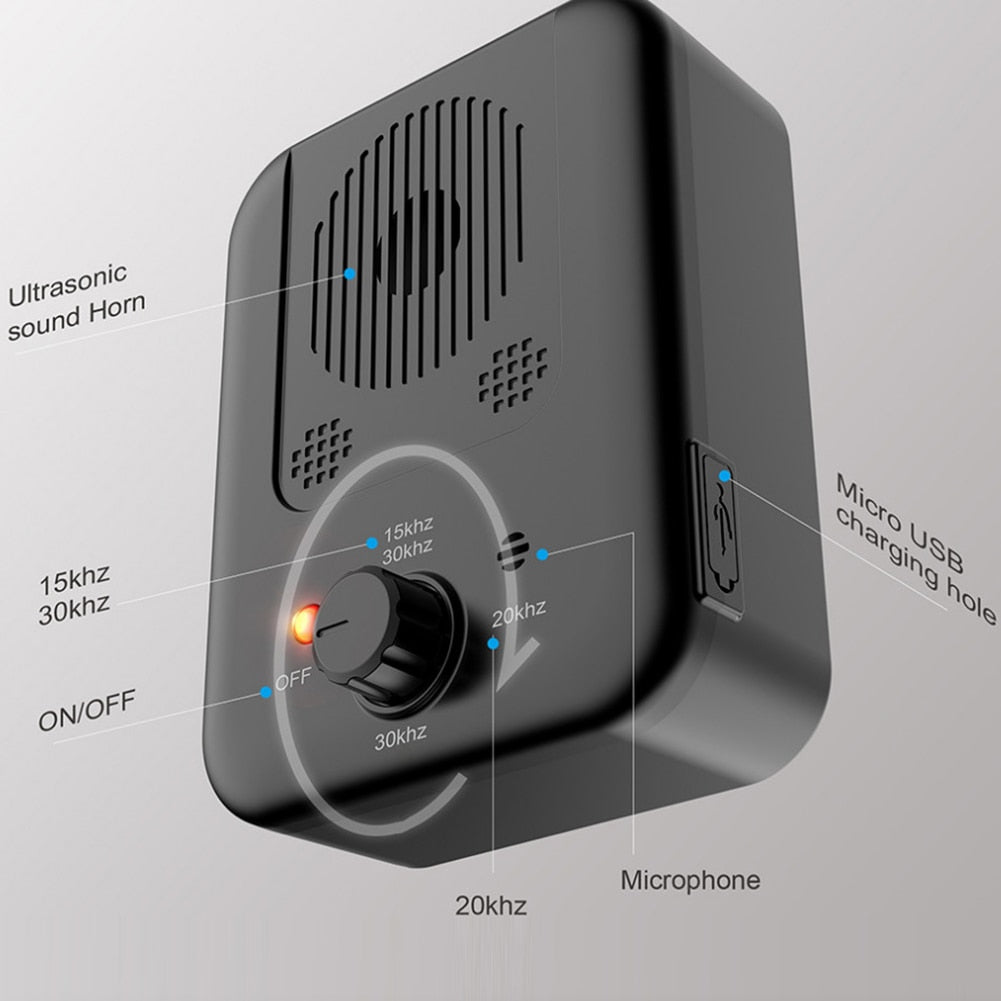 Ultrasonic Dog Anti Barking Device With 3 Modes