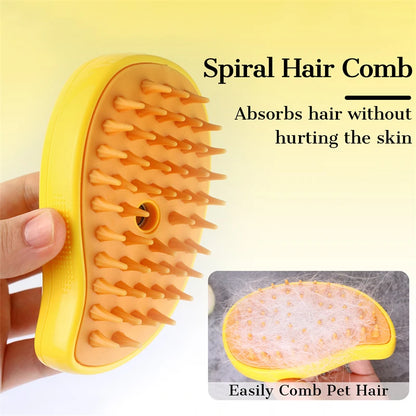 3 in 1 Steamy Pet Brush Pro