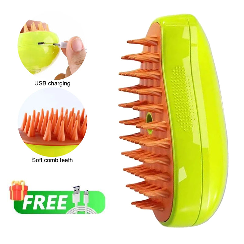 3 in 1 Steamy Pet Brush Pro